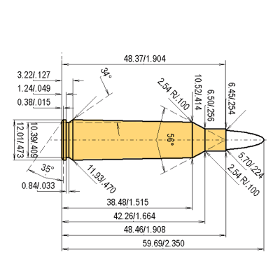 Caliber .22-250 Rem. | Reloading Data