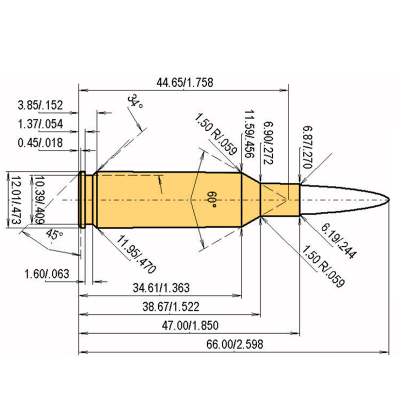 Loads for 6 x 47 SM with .243 | 105gr | Berger BT bullet