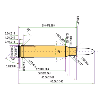 Caliber .308 Norma Mag. | Reloading Data