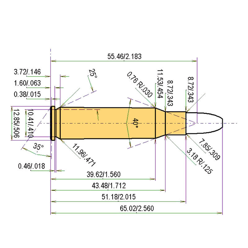 Loads for .307 Win. with .308 | 220gr | Winchester Silvertip bullet