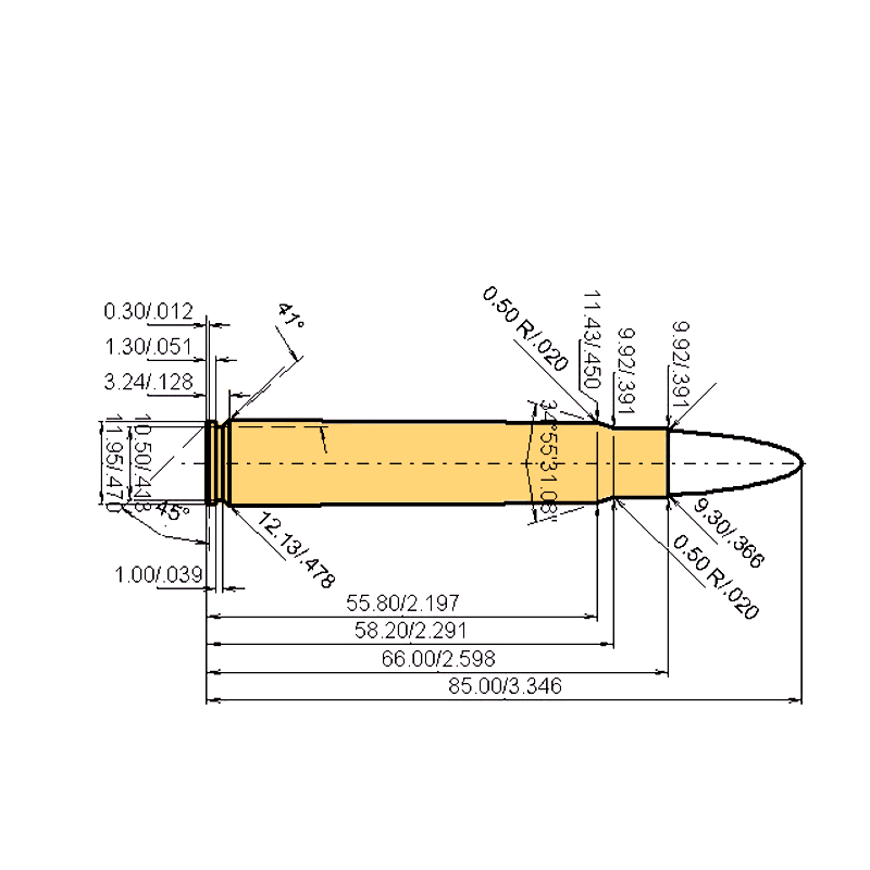 Caliber 93 X 66 Sako 370 Sako Mag Reloading Data 